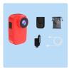 LKAHYUIBC Action Camera, Pocket Action Camera with Touch Screen, Anti-Shake, Video Recorder for Bike and Motorcycle,for Diving, Cycling and Vlogging(Orange) view 3