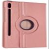360 Rotating Leather Case for Samsung Galaxy Tab S8+ 12.4" SM-X800 / X806 / X806B / X806U / X806N PU Leather Stand Cover (RoseGold) view 1