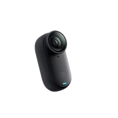 LKAHYUIBC Action Camera, Original 360 3S 4K Tiny Portable Vlogging Camera,Hands-Free, Mount Anywhere, Stabilization, 10m Waterproof,for Diving, Cycling and Vlogging