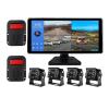 10.36 Inch Screen Car/RV/Bus/Truck AHD Monitor System 1080P Vehicle 4 Channel Camera Night Vision Reversing Parking Recorder(One BSD And Monitor,NO Card) view 2