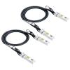 10Gtek SFP+ DAC Twinax Cable, Passive, Compatible with HP ProCurve J9281B, HP Aruba J9281D, 1-Meter(3.3ft), Pack of 2 view 1