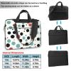 Laptop Bag 13 Inch Waterproof Portable Laptop Sleeve Case Polka Dot Messenger Shoulder Bag Briefcase Messenger Bag W/Strap Handle view 3