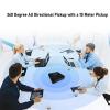 CHEOTIME Conference USB Microphone, 6 AI Mics 360 Voice Pickup, Noise Reduction, USB C Speaker, 10 Meter Pickup Diameter,Conference Room Speaker for Meetings view 4
