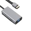 4IN1 Docking Station 4K 60Hz USB C to Displayport Hub+HDMI-Compatible+VGA Multiport Splitter view 4