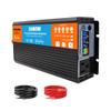 2500W Power Inverter Peak 5000W Pure Sine Wave Inverter 12v 24v 48v 60v 72v to 110v/220v, LCD Display, Off-Grid Solar Inverters for Vehicles, Camping, Emergencies,Dc 60v,AC 240V view 1