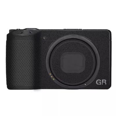 GR 3 GR 3X Wear-Resistant Camera Sticker Vinyl Wrap Protective Film Decal Precision Photography Skin for Ricoh GR3 GR3X (Frosted Black)