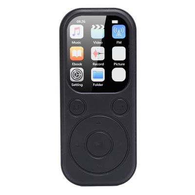 Zunate 128GB MP3 Player with Bluetooth 5.4, 2.01 Inch Screen, HiFi Sound Quality, Portable Music Player with Speaker, FM Radio, Voice Recorder, Supports Expanded Up to 128GB (No Small Memory Card)