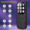 Zunate 128GB MP3 Player with Bluetooth 5.4, 2.01 Inch Screen, HiFi Sound Quality, Portable Music Player with Speaker, FM Radio, Voice Recorder, Supports Expanded Up to 128GB (No Small Memory Card) view 2