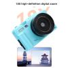 Sanpyl Digital Camera, 5K 75MP WiFi Vlog Camera with 52mm 0.45X Macro Wide Angle Lens, 64GB Memory Card, 3in 180 Flip Screen, Support 18X Zoom LED Fill Light view 4