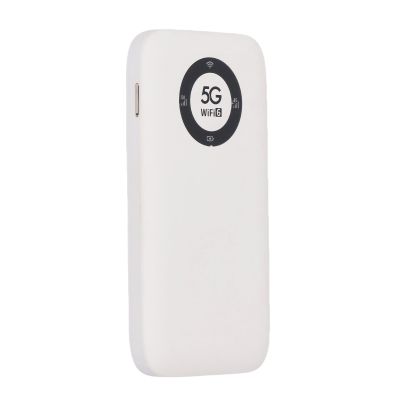 Zunate 5G WiFiMobile Hotspot for Travel, Portable Mobile Hotspot Device with SIM Card Compatibility, 16 Devices Connected, 2.4GHz, 5.8GHz, 7100mAh (White)