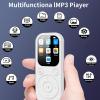 Zunate MP3 Player with Bluetooth 5.4, HiFi Speaker and Voice Recorder, 2.01in Portable Music Player for Running Exercising Traveling, Supports 128GB Memory Card (32G Small Memory Card) view 2
