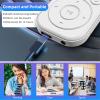 Zunate MP3 Player with Bluetooth 5.4, HiFi Speaker and Voice Recorder, 2.01in Portable Music Player for Running Exercising Traveling, Supports 128GB Memory Card (32G Small Memory Card) view 3