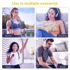 Zunate MP3 Player with Bluetooth 5.4, HiFi Speaker and Voice Recorder, 2.01in Portable Music Player for Running Exercising Traveling, Supports 128GB Memory Card (32G Small Memory Card) view 4