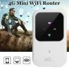 Zunate 4G LTE Mobile Hotspot, SIM Card Slot, 10 Connected Devices, 150Mbps High Speed Hotspot Device, Mini Mobile for Travel Vacation Rentals Camping Gathering view 4