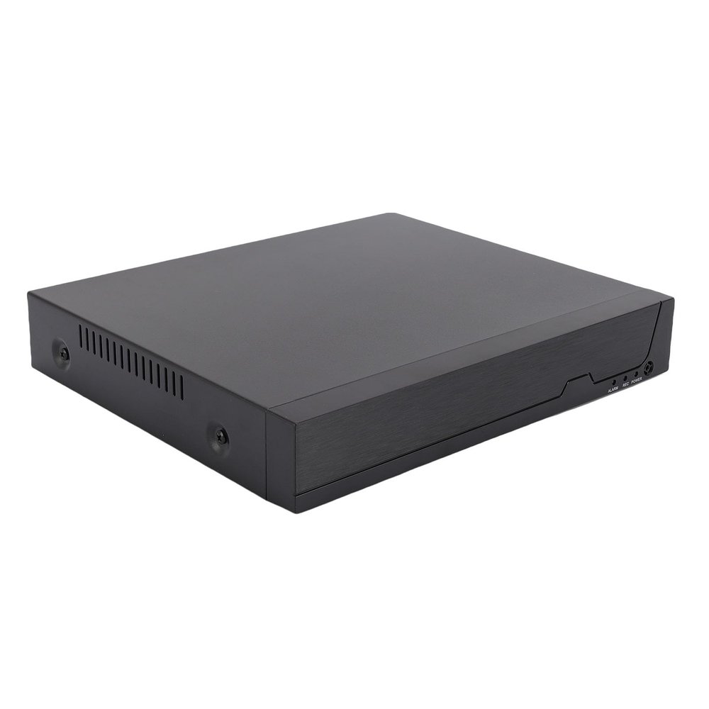 fosa 4K 4 Channel POE NVR Security Network Video Recorder 4 Channel Security DVR Recorder 4 Channel CCTV DVR with H.265+ Compression 4 POE Ports (US Plug)