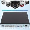 fosa 4K 4 Channel POE NVR Security Network Video Recorder 4 Channel Security DVR Recorder 4 Channel CCTV DVR with H.265+ Compression 4 POE Ports (US Plug) view 3