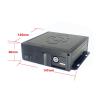 8ch Vehicle Surveillance 4G GPS CCTV Car Video Recorder 8CH 720P Mdvr Support 256GB SD Card Mobile DVR For Truck Bus Taxi(Standard version) view 3