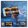 10.1" Vehicle DVR 4CH Touch Screen BSD Alarm Monitor 1080P AHD Night Vision MP5 For Bus Truck Pickup Parking Backup Camera(GRAY,128G) view 3