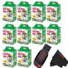 Fujifilm Instax Mini Instant Camera Film for Mini Instant Cameras - with USB Flash Drive and Pixbytes Microfiber Cleaning Cloth - Capture Memories Anytime, Anywhere... (32 GB USB + 10 x Twin Packs) view 1