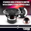 DS18 HOOL-X15.4DHE 15 Competition High Excursion Car Subwoofer 4000 Watts Rms 4" Dual Voice Coil 4 + 4 Ohm DVC - Powerful Car Audio Bass Speaker (Renewed) view 3