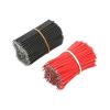 SFCHEN 100pcs/set 22AWG Breadboard Jumper Cable Wires Kit 6cm Fly Jumper Wire Cable Tin Conductor Wires 2 Colors PCB Solder Cabl(Red) view 1