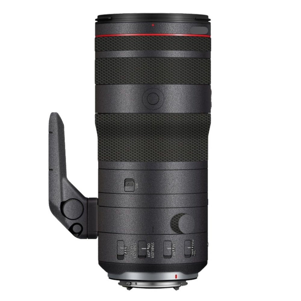 24-105 2.8 Camera Lens Protector Coat Protective Film Vinyl Wrap Skin Premium Sticker for Canon RF 24-105mm F2.8(Deep Grey)