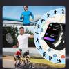 Luocute Smart Fitness Ring, Lightweight Ceramic IP68 Smart Health Ring with Pedometer Temperature Pressure Sleep Tracking Car Key for Daily Use (8#) view 2