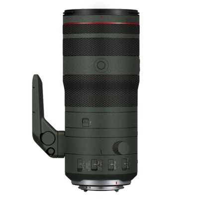24-105 2.8 Camera Lens Protector Coat Protective Film Vinyl Wrap Skin Premium Sticker for Canon RF 24-105mm F2.8(Leather Green)