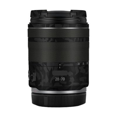 28-70 2.8 Anti-Scratch Camera Lens Sticker for Canon RF 28-70mm F2.8 STM Coat Wrap Protective Film Skin Cover(Shadow Camo Black)