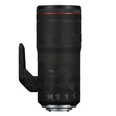 24-105 2.8 Camera Lens Protector Coat Protective Film Vinyl Wrap Skin Premium Sticker for Canon RF 24-105mm F2.8(Triangle Black)