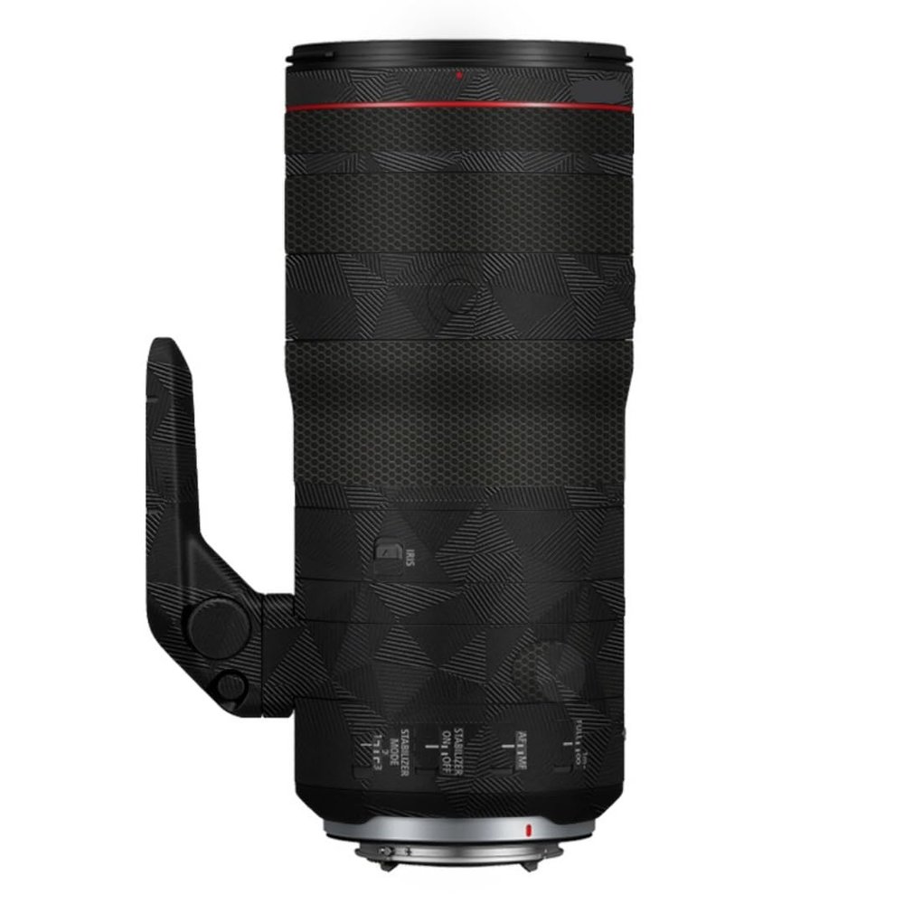 24-105 2.8 Camera Lens Protector Coat Protective Film Vinyl Wrap Skin Premium Sticker for Canon RF 24-105mm F2.8(Triangle Black)
