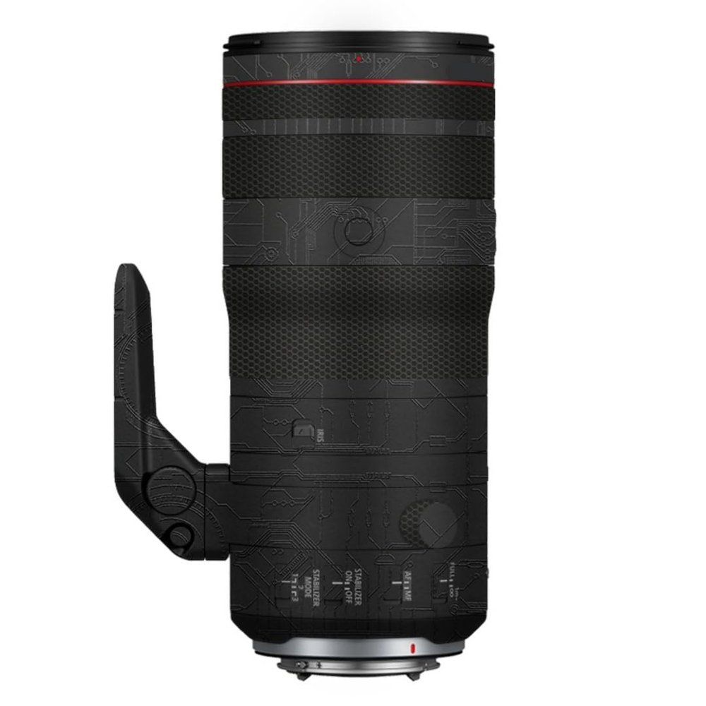 24-105 2.8 Camera Lens Protector Coat Protective Film Vinyl Wrap Skin Premium Sticker for Canon RF 24-105mm F2.8(Circuit Black)