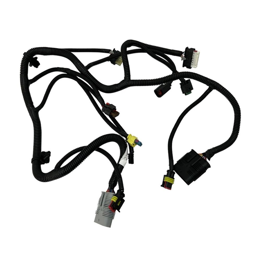 1pcs Compatible for Tesla Model 3 1567961-00-A Front Radiator Bracket Fan Accessories Car Gantry Radiator Bracket Wiring Harness Auto Parts