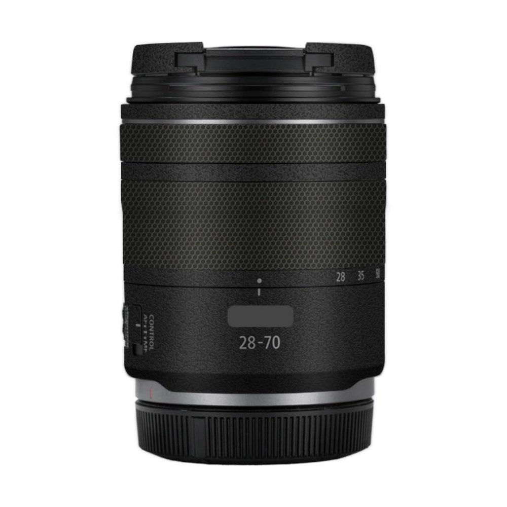 28-70 2.8 Anti-Scratch Camera Lens Sticker for Canon RF 28-70mm F2.8 STM Coat Wrap Protective Film Skin Cover(Frosted Black)
