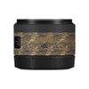 50 1.8 Camera Lens Sticker for Canon RF 50mm F1.8 STM Macro Coat Wraps Film Protective Vinyl Decal Skin(Wave Gold) view 1