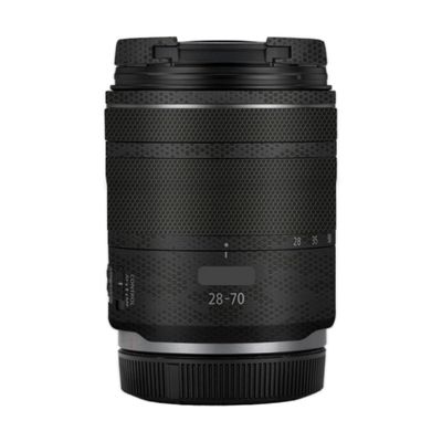 28-70 2.8 Anti-Scratch Camera Lens Sticker for Canon RF 28-70mm F2.8 STM Coat Wrap Protective Film Skin Cover(Mamba Black)