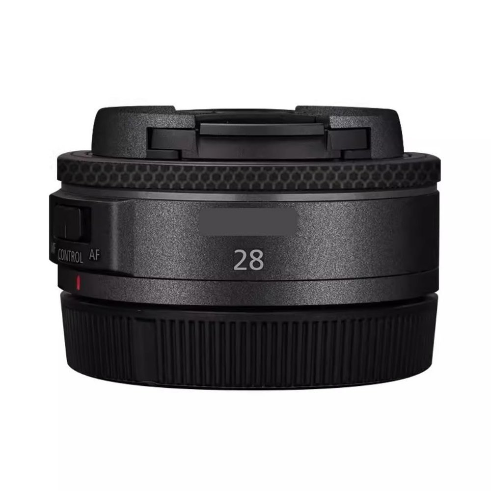 28 2.8 Skin Lens Camera Skin Wrap Vinyl Protective Sticker Accessories for Canon RF 28mm F2.8 STM(Deep Grey)