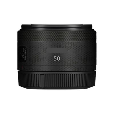 50 1.8 Camera Lens Sticker for Canon RF 50mm F1.8 STM Macro Coat Wraps Film Protective Vinyl Decal Skin(Mamba Black)
