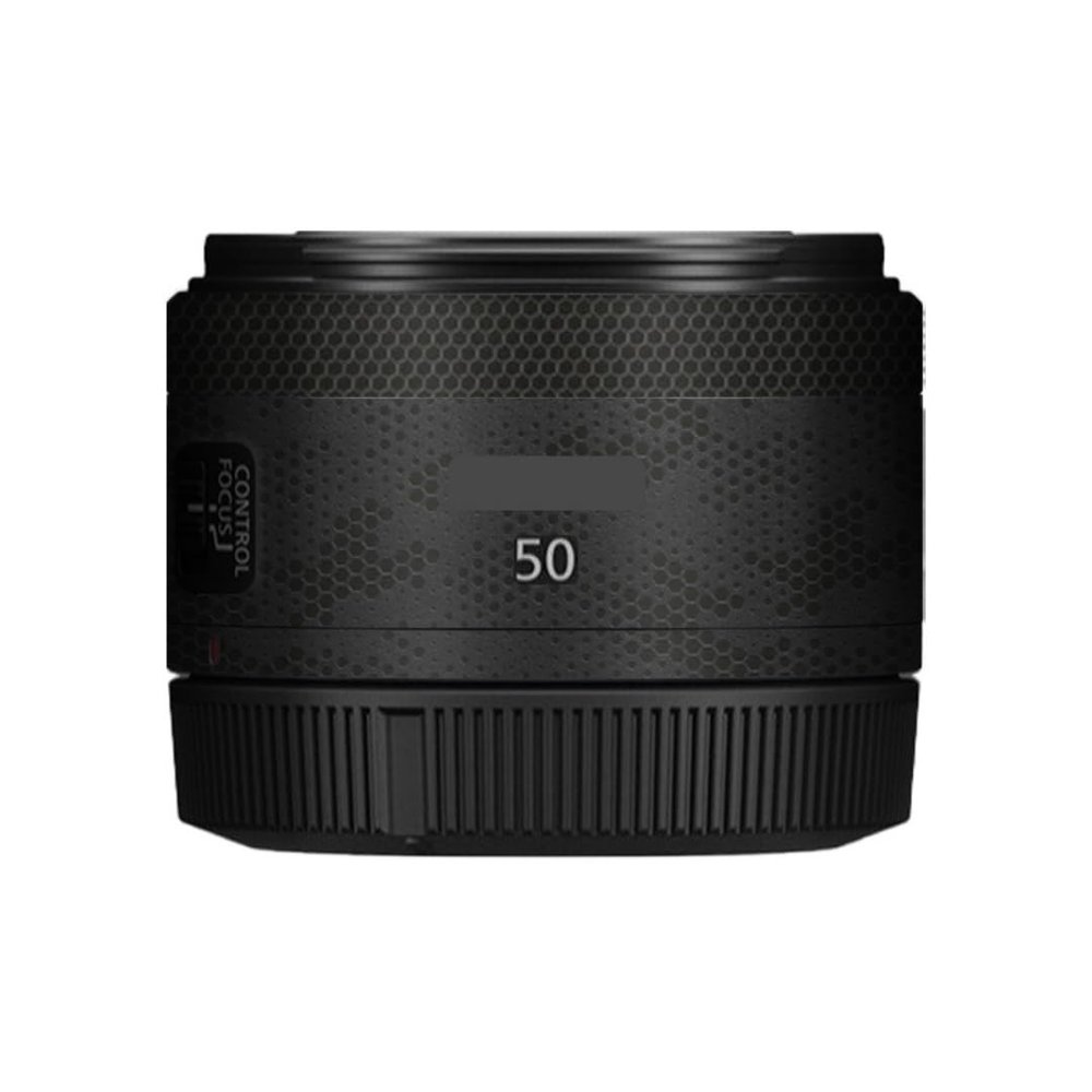 50 1.8 Camera Lens Sticker for Canon RF 50mm F1.8 STM Macro Coat Wraps Film Protective Vinyl Decal Skin(Mamba Black)