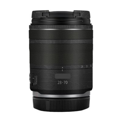 28-70 2.8 Anti-Scratch Camera Lens Sticker for Canon RF 28-70mm F2.8 STM Coat Wrap Protective Film Skin Cover(Circuit Black)