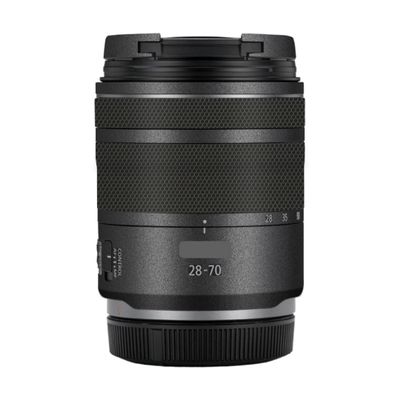 28-70 2.8 Anti-Scratch Camera Lens Sticker for Canon RF 28-70mm F2.8 STM Coat Wrap Protective Film Skin Cover(Deep Grey)