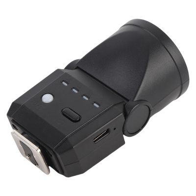 Micro Camera Flash Portable Hot Shoe Mount GN8 6500K CRI97 External Fill Light for DSLR Film Digital Cameras Photographers Vloggers Low Light Events