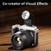 Micro Camera Flash Portable Hot Shoe Mount GN8 6500K CRI97 External Fill Light for DSLR Film Digital Cameras Photographers Vloggers Low Light Events view 4