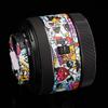 50 1.8 Camera Lens Sticker for Canon RF 50mm F1.8 STM Macro Coat Wraps Film Protective Vinyl Decal Skin(Graffiti White) view 3