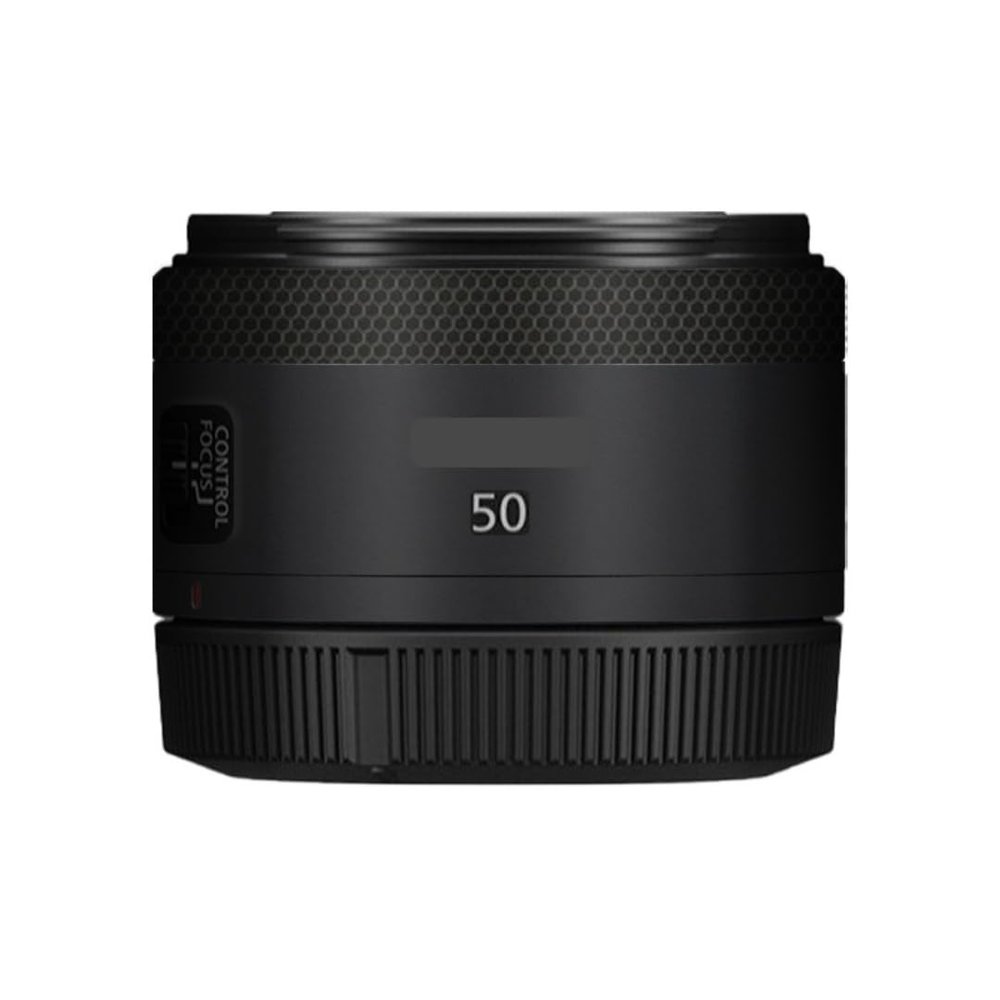 50 1.8 Camera Lens Sticker for Canon RF 50mm F1.8 STM Macro Coat Wraps Film Protective Vinyl Decal Skin(Matte Black)
