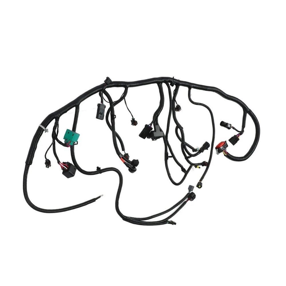 1pc Engine Wiring Harness Compatible for Ford 2003-2004 Super Duty F250 F350 F450 F550 6.0L Engine Car Accessories Parts Replacement