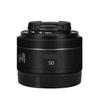 50 1.8 Camera Lens Sticker for Canon RF 50mm F1.8 STM Macro Coat Wraps Film Protective Vinyl Decal Skin(Contour Black Glossy) view 1
