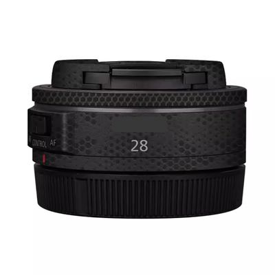 28 2.8 Skin Lens Camera Skin Wrap Vinyl Protective Sticker Accessories for Canon RF 28mm F2.8 STM(Mamba Black)