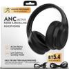 Active Noise Cancelling Headphones, Bluetooth Over Ear, Hi-Fi Stereo,100H Playback Time, High-Resolution Audio, Water Resistant, Deep Bass, Memory Foam Ear Cups, Home, Office, Studio,Travel, Work, Gym view 1