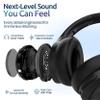 Active Noise Cancelling Headphones, Bluetooth Over Ear, Hi-Fi Stereo,100H Playback Time, High-Resolution Audio, Water Resistant, Deep Bass, Memory Foam Ear Cups, Home, Office, Studio,Travel, Work, Gym view 2